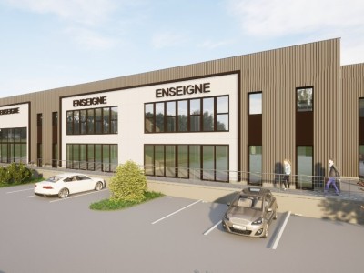 LOCAL D ACTIVITE NEUF A VENDRE - ST MARCEL - 340 m2 - 563000€ 