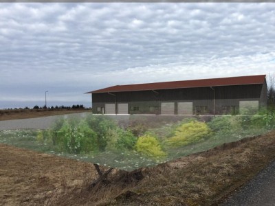 CELLULES COMMERCIALES A LOUER - ETALANS - 1000 m2 divisibles � partir de 200 m2 - 70,00�&euro; HC et HT/m<sup>2</sup>/an