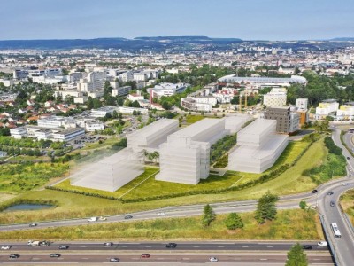 BUREAU NEUF A VENDRE - ST APOLLINAIRE - 4216.29 m2 divisibles � partir de 58 m2 - 2�787,27�&euro; /m<sup>2</sup>