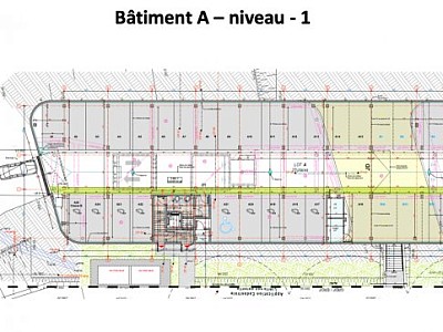 BUREAU A LOUER - CHAMPAGNE AU MONT D OR - 848 m2 divisibles  partir de 243 m2 - 175,00 € HC/m<sup>2</sup>/an