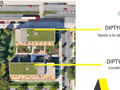 BUREAU A LOUER - DECINES CHARPIEU - 2293 m2 divisibles  partir de 306 m2 - 165 € HC/m<sup>2</sup>/an