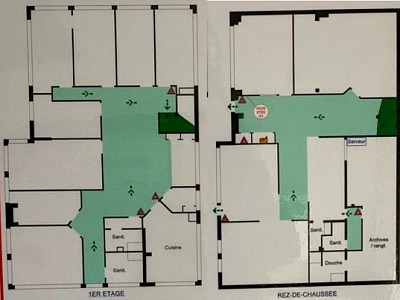 BUREAU A LOUER - GENAS - 452 m2 divisibles  partir de 200 m2 - 80,00 € HC/m<sup>2</sup>/an