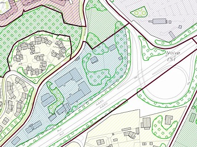 BUREAU A LOUER - ST GENIS LAVAL - 2792 m2 divisibles  partir de 1396 m2 - 150 € HC/m<sup>2</sup>/an