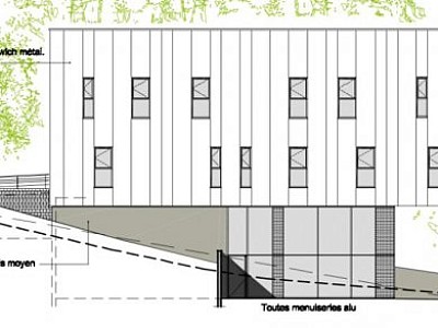 BUREAU A VENDRE - LIMONEST - 608 m2 divisibles  partir de 276 m2 - 2988,77 € /m<sup>2</sup>