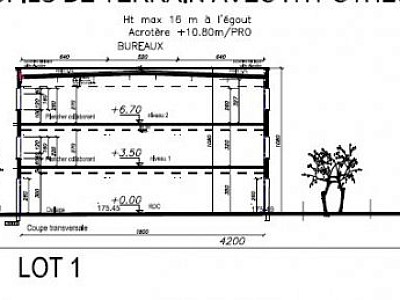 BUREAU A VENDRE - VILLEFRANCHE SUR SAONE - 80 m2 - 132�0 € 
