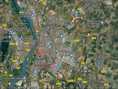 LOCAL COMMERCIAL A LOUER - VALENCE - 665 m2 - 90 € HC/m<sup>2</sup>/an