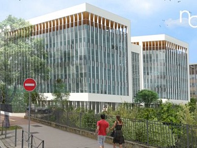 BUREAU A LOUER - LYON 7EME ARRONDISSEMENT - 2760 m2 divisibles  partir de 177 m2 - 185 € HC/m<sup>2</sup>/an