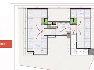 BUREAU A LOUER - LYON 7EME ARRONDISSEMENT - 2760 m2 divisibles  partir de 177 m2 - 185 € HC/m<sup>2</sup>/an