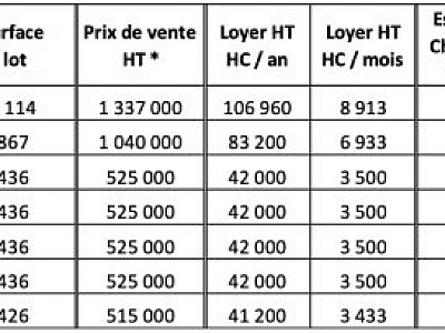 LOCAL D ACTIVITE A LOUER - ST ALBAN DE ROCHE - 436 m2 - 96 € HC/m<sup>2</sup>/an