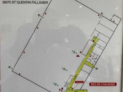 LOCAL D ACTIVITE A LOUER - ST QUENTIN FALLAVIER - 2099 m2 - 74,00 € HC/m<sup>2</sup>/an