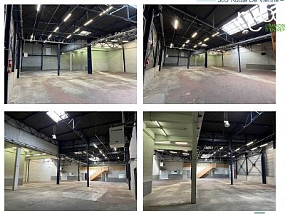 LOCAL D ACTIVITE A LOUER - VENISSIEUX - 5074 m2 divisibles  partir de 1280 m2 - 102 € HC/m<sup>2</sup>/an
