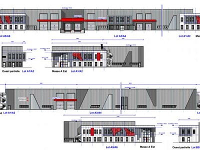 LOCAL D ACTIVITE A LOUER - VENISSIEUX - 5405 m2 divisibles  partir de 1335 m2 - 80,00 € HC/m<sup>2</sup>/an