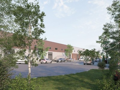 LOCAL D ACTIVITE NEUF A VENDRE - ARBENT - 5520 m2 divisibles  partir de 377 m2 - 1150 € /m<sup>2</sup>