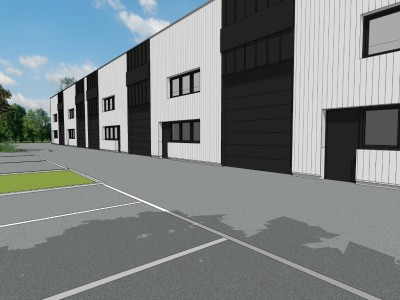 LOCAL D ACTIVITE NEUF A VENDRE - GORREVOD - 2347,5 m2 divisibles  partir de 111,36 m2 - 1308 € /m<sup>2</sup>