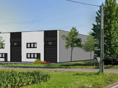 LOCAL D ACTIVITE NEUF A VENDRE - GORREVOD - 2347,5 m2 divisibles  partir de 111,36 m2 - 1308 € /m<sup>2</sup>