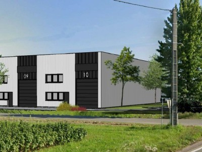 LOCAL D ACTIVITE NEUF A VENDRE - GORREVOD - 2347.5 m2 divisibles  partir de 111.36 m2 - 1308 € /m<sup>2</sup>