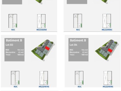 LOCAL D ACTIVITE NEUF A VENDRE - MACON - 3081 m2 divisibles  partir de 153 m2 - 1399,61 € /m<sup>2</sup>