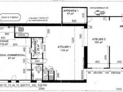 LOCAL D ACTIVITE A VENDRE - YZERON - 606 m2 - 330000 € 